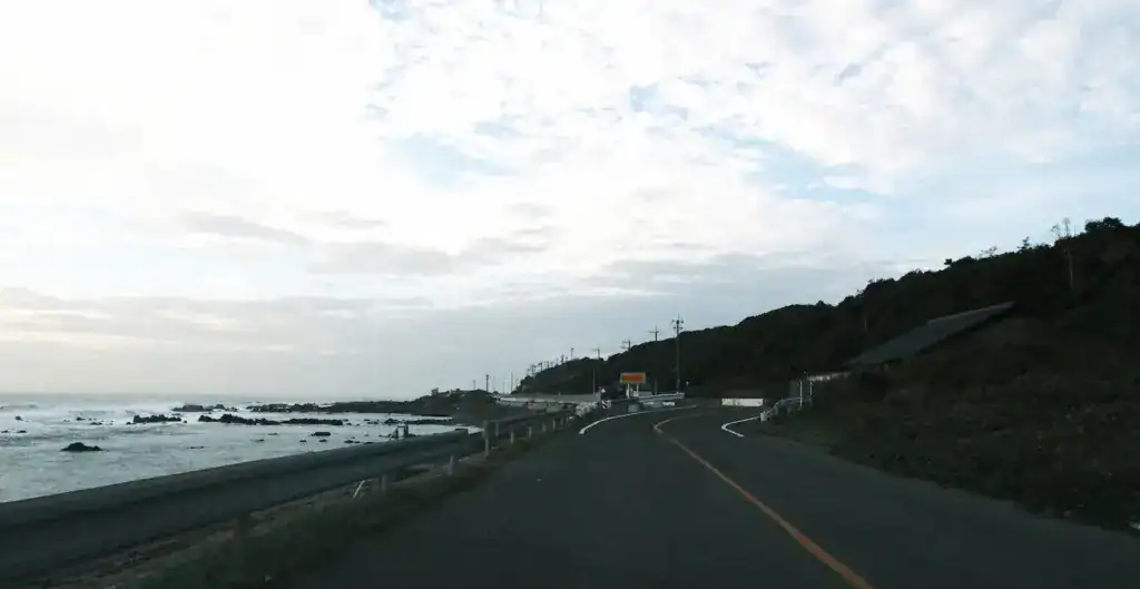 Ajigaura coastal drive